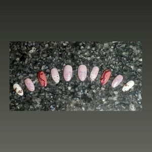 Love You Press on Nails